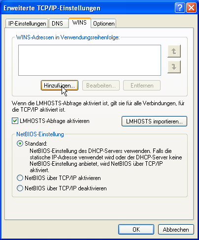 Winsdialogbox in Windows XP